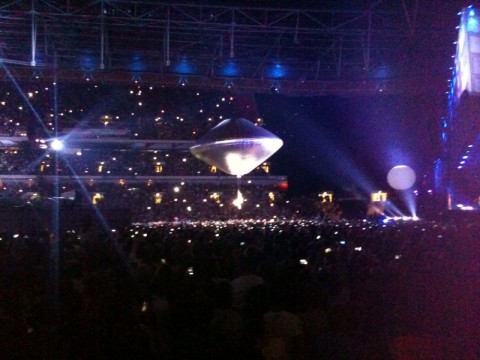 A UFO at Wembley